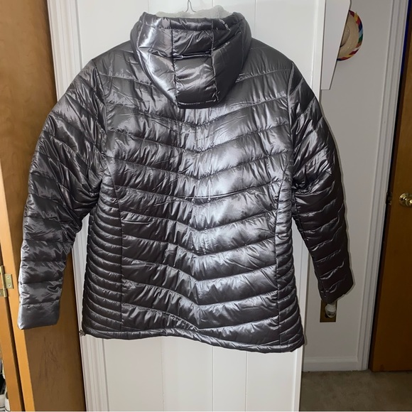 NWOT New Balance Tech Sherpa Hoodie Jacket, Size 1X - Picture 5 of 9